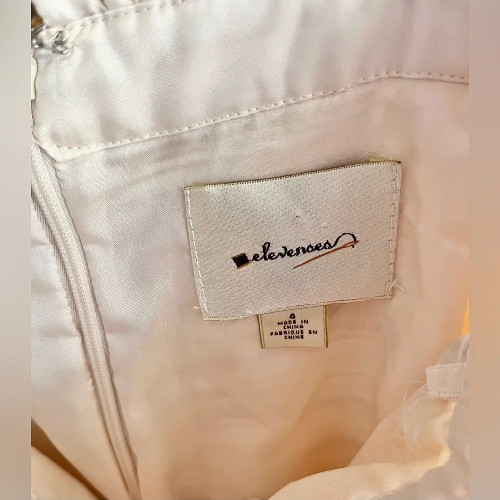 ANTHROPOLOGIE Elevenses Pencil Skirt Yellow sz 4 Business Casual - Picture 5 of 6